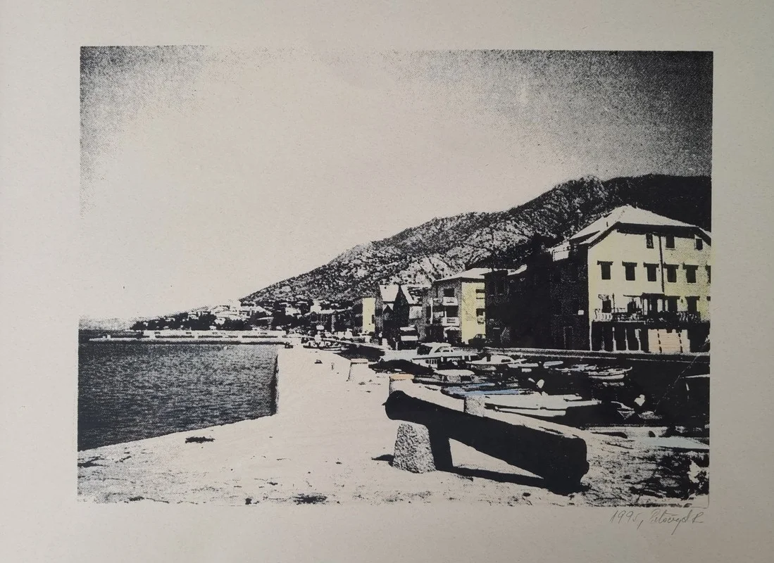 Ruža Potočnjak – Karlobag Waterfront with Cannon