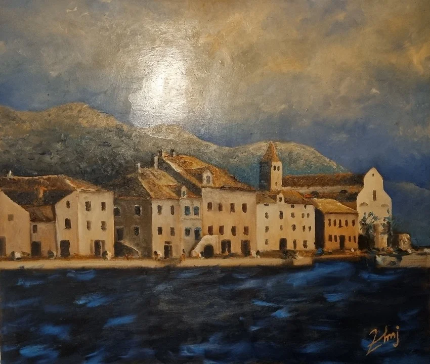 Zvonimir Smojver – panoramski pogled na stari grad