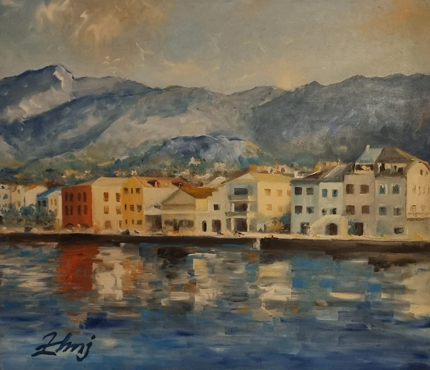 Zvonimir Smojver – panoramski pogled na stari grad