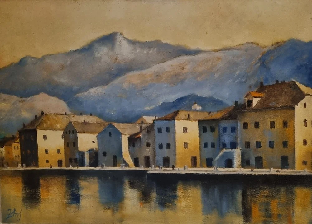 Zvonimir Smojver – panoramski pogled na stari grad