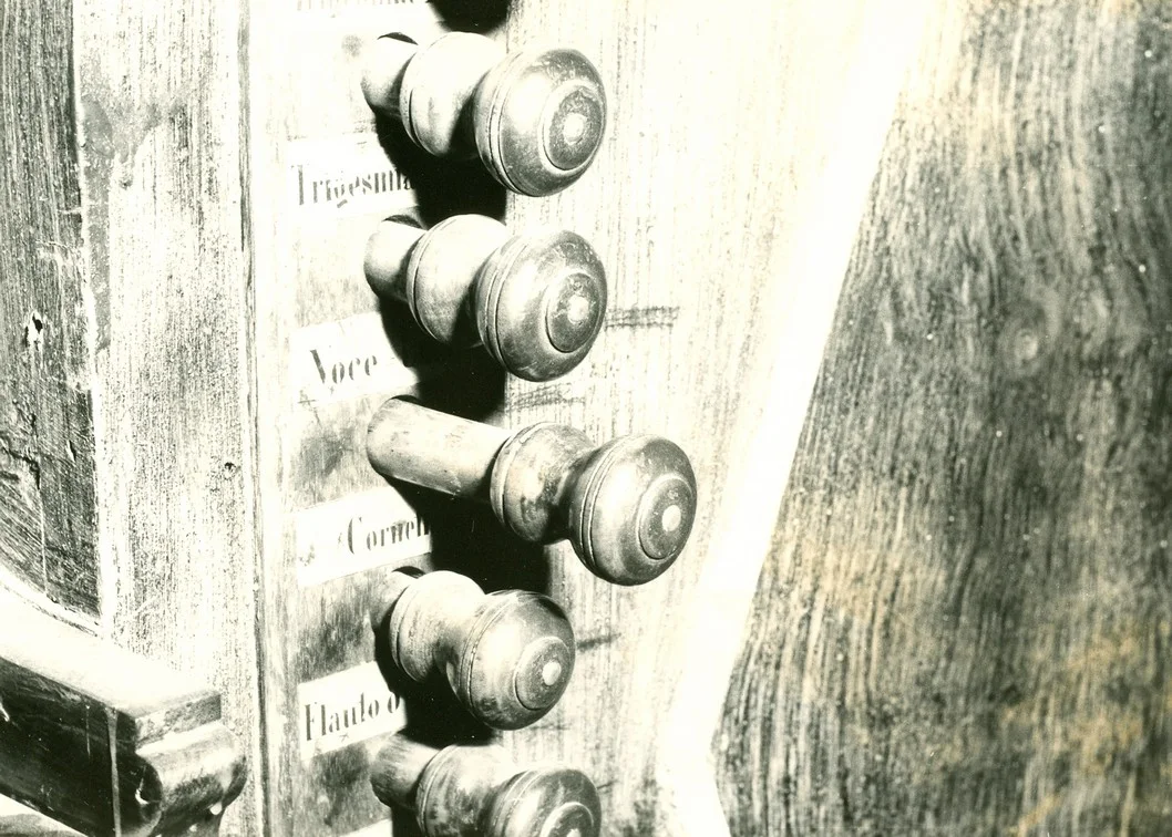 Detalj sviraonika – registarske ručice, 1972.