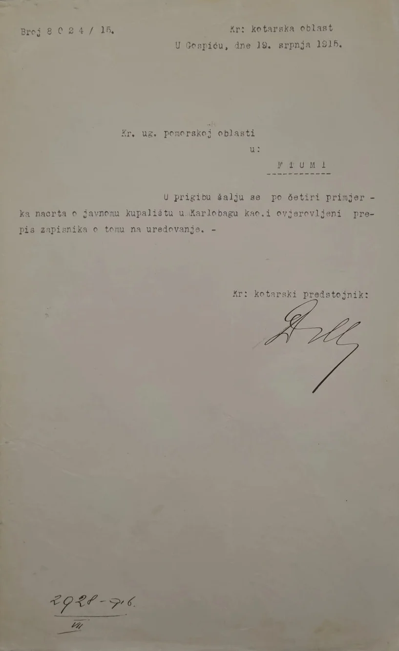 The plans are sent to Rijeka