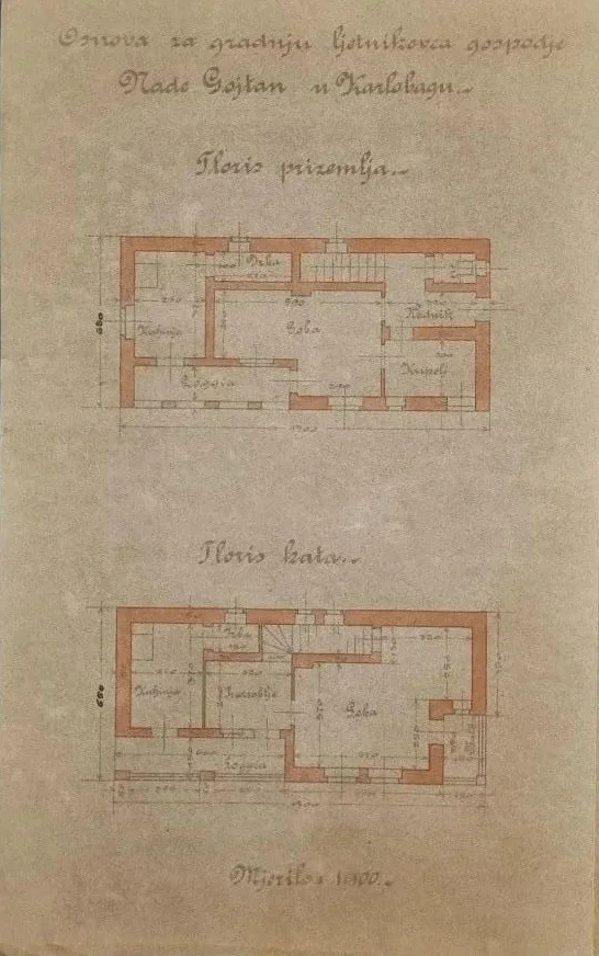Summer residence drawings
